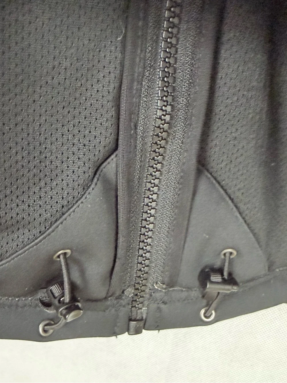 The North Face Men’s Black Apex Risor Fleece Lined Vest M Windproof Soft Shell
